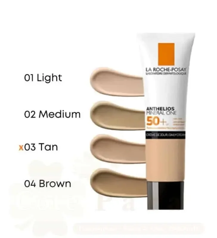 LA ROCHE POSAY ANTHELIOS MINERAL ONE SPF50+ 02 MOYENNE PEAU SENSIBLE | 30ML