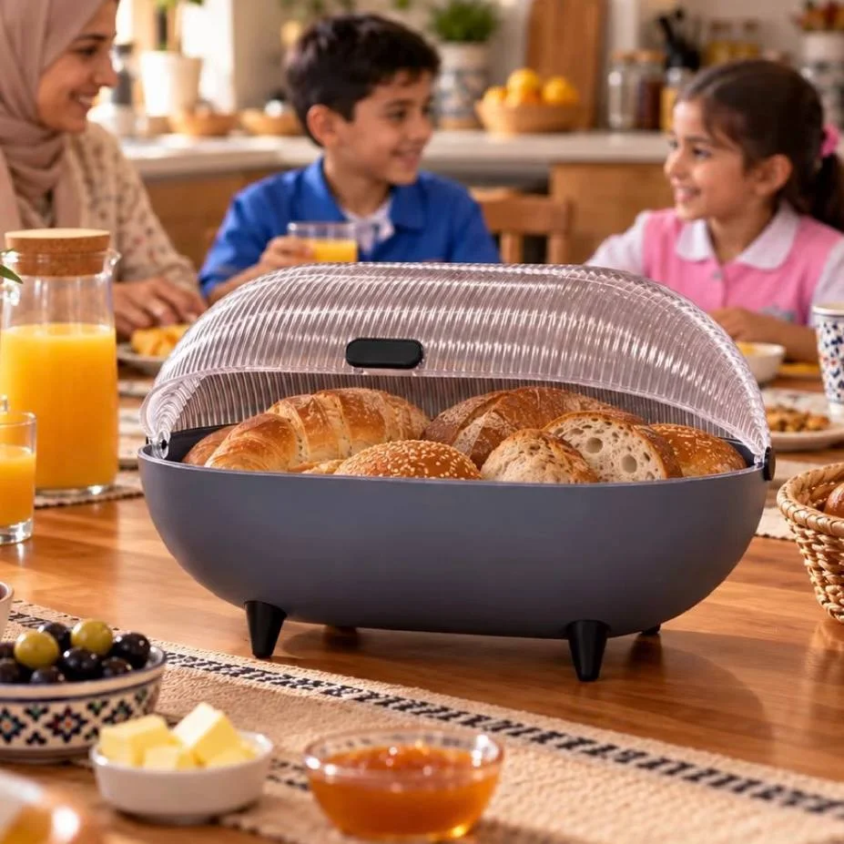 حافظة الخبز والكرواسون