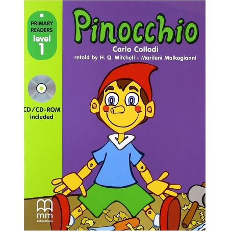 PINOCCHIO | Primary Readers Level 1 | mm publications