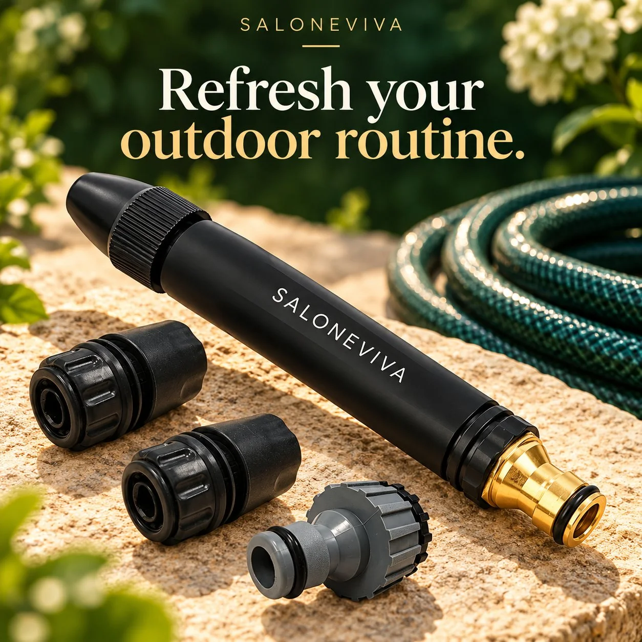 Adjustable Garden Hose Spray Nozzle