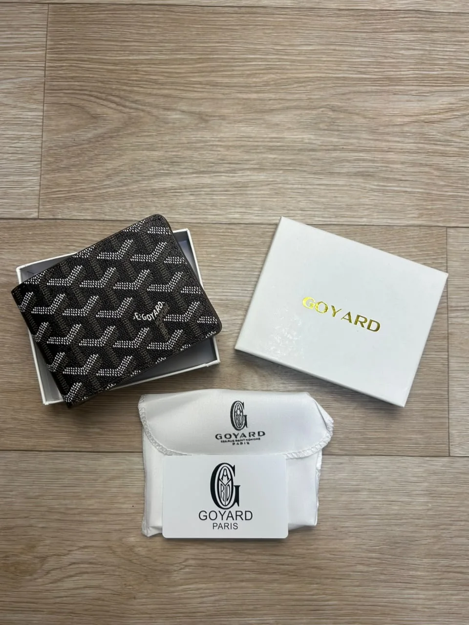 PORTE MONNAIE HOMMES GOYARD NOIR