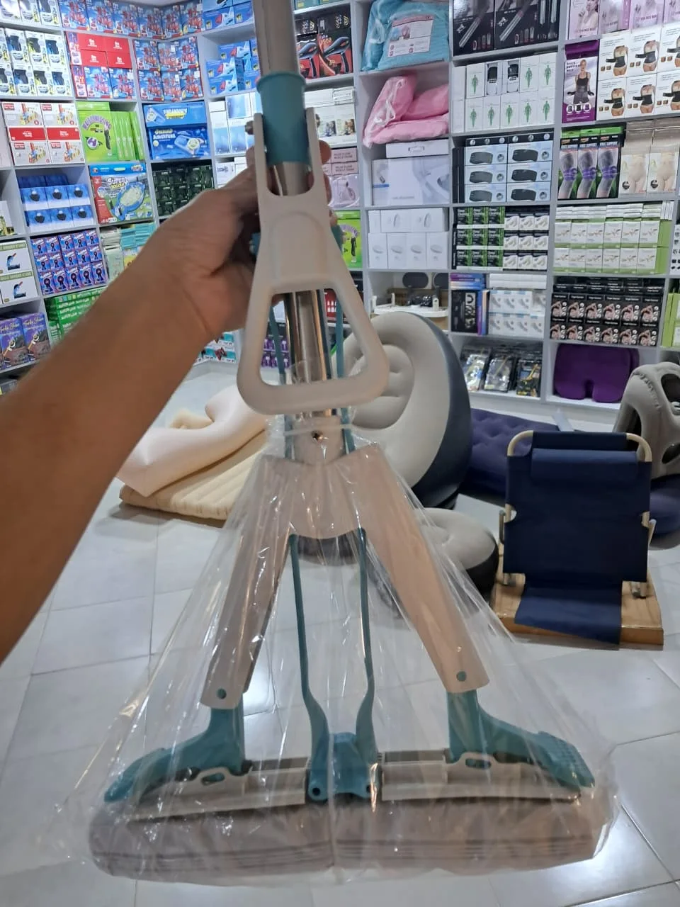 Mini Sponge Mop – ممسحة إسفنجية صغيرة للتنظيف السريع والفعال