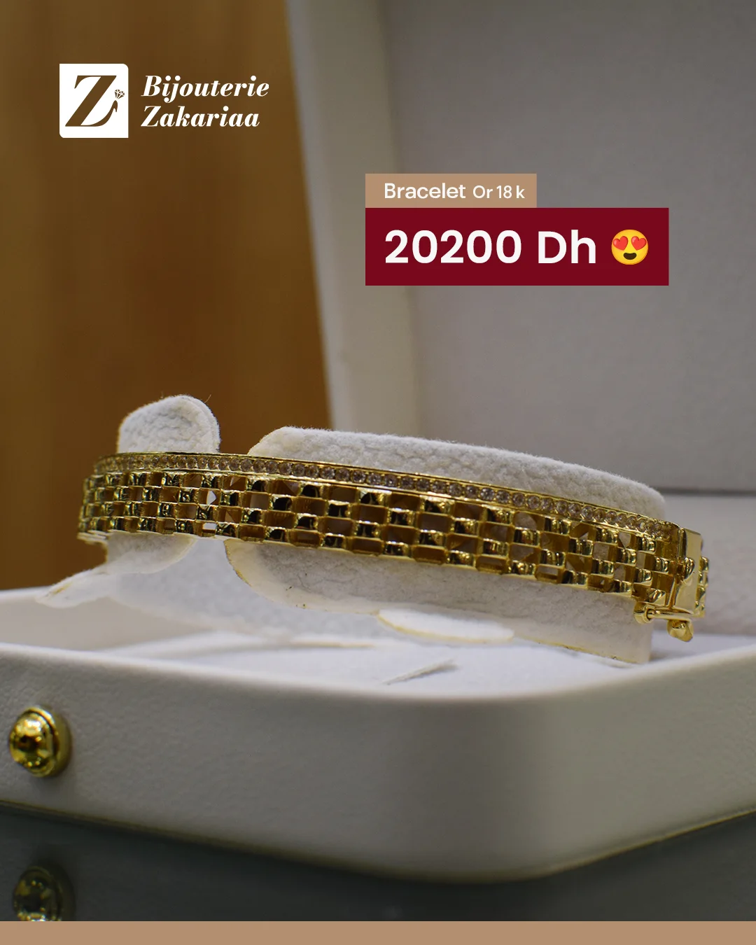 Bracelet Elegance Or 18k