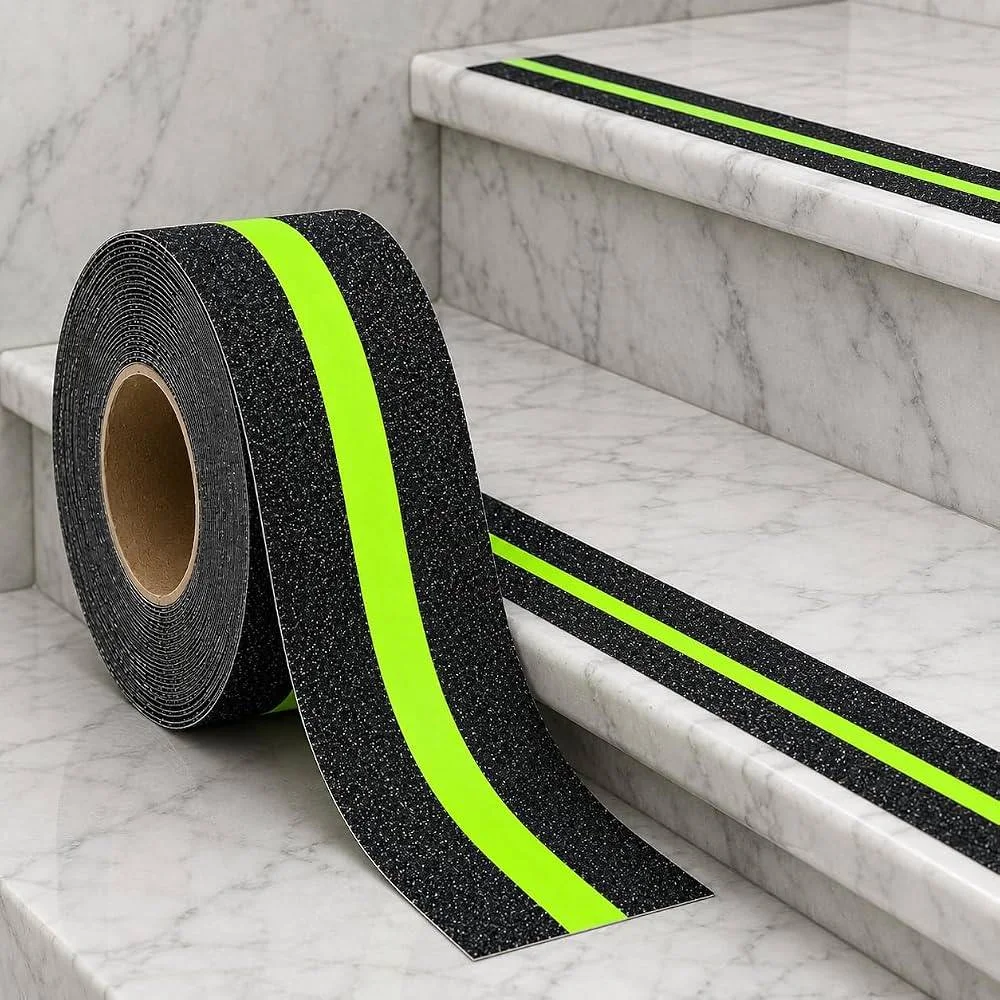 Ruban antidérapant pour escaliers, imperméable