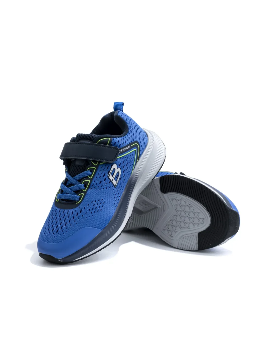 Sneakers Casual Enfant Demax 1232D-K – Bleu Électrique