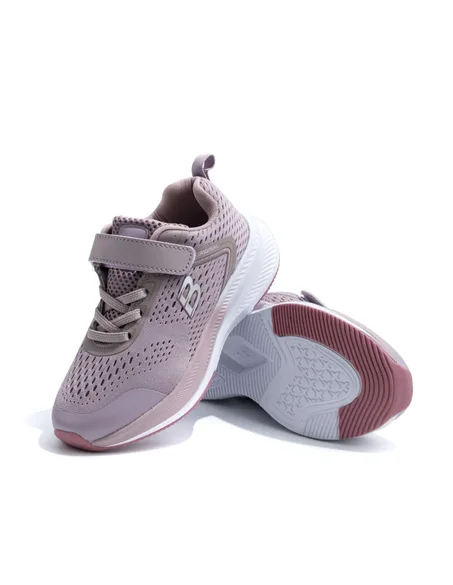 Sneakers Casual Enfant Demax 1232H-K – Mauve et Vieux Rose
