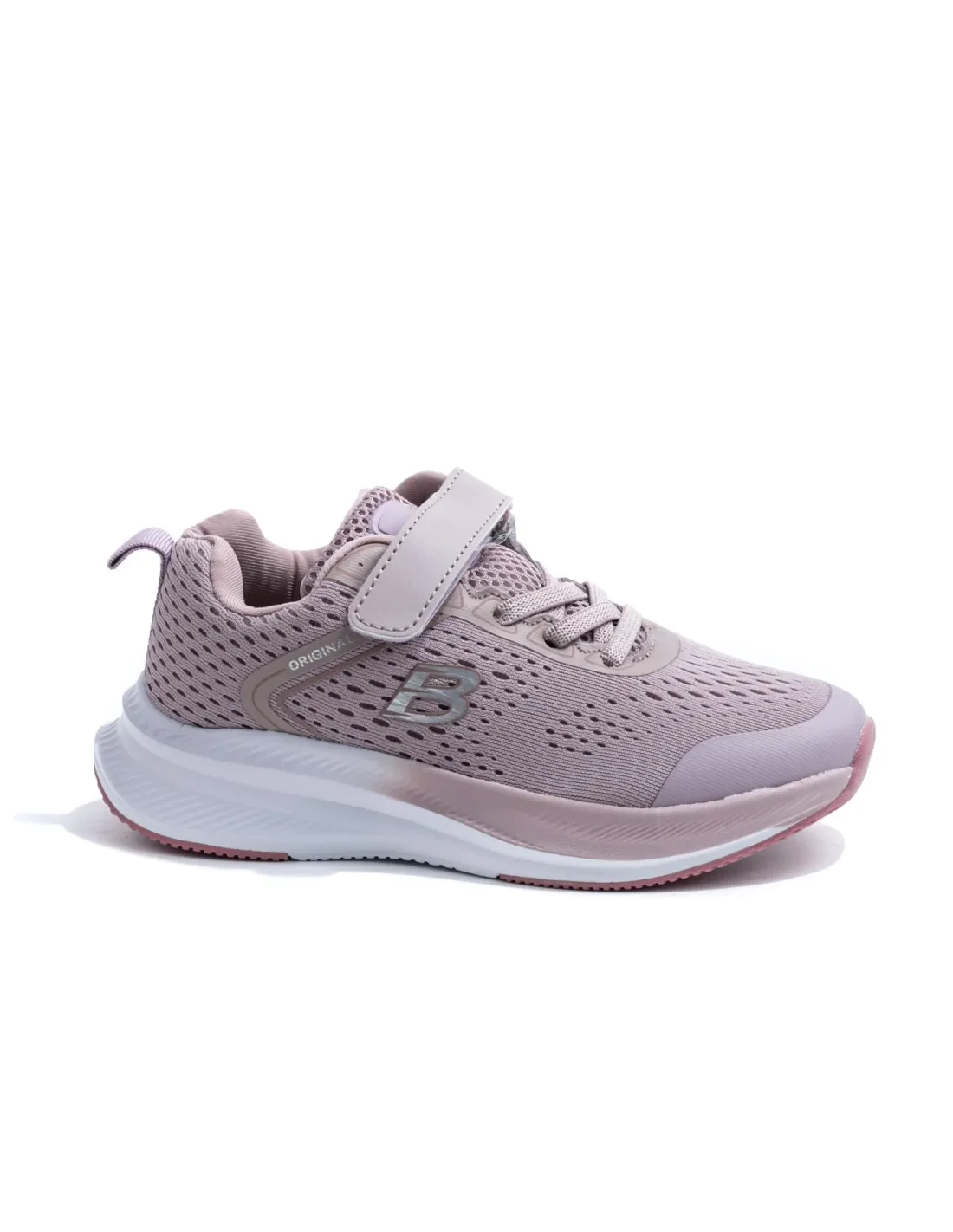 Sneakers Casual Enfant Demax 1232H-K – Mauve et Vieux Rose
