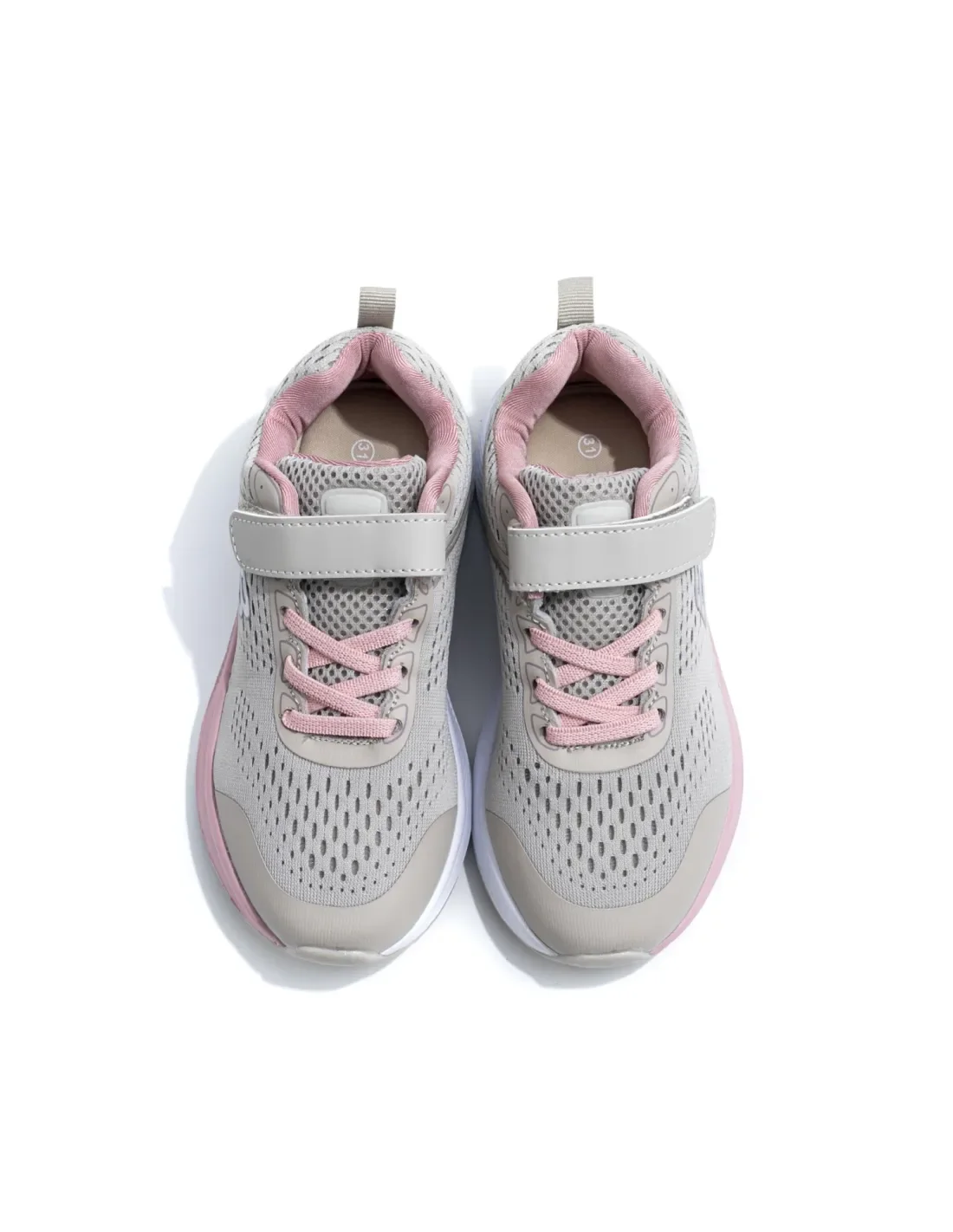 Sneakers Casual Enfant Demax 1232J-K – Beige et Vieux Rose