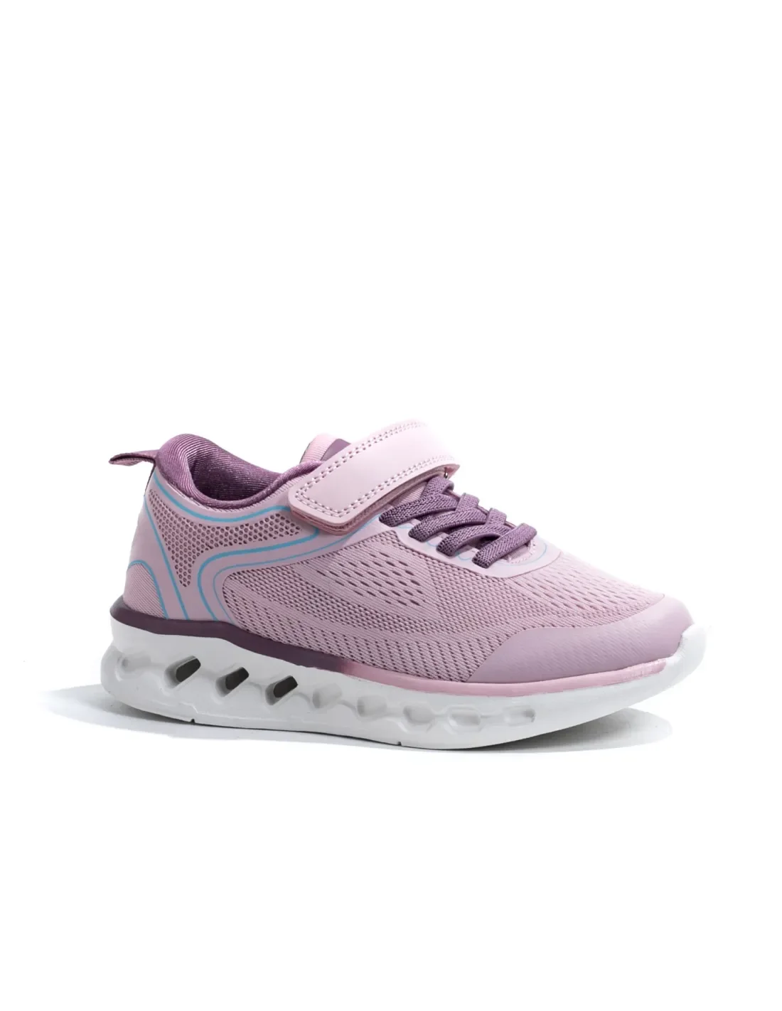 Sneakers Casual Enfant Demax 2315G – Mauve et Vieux Rose