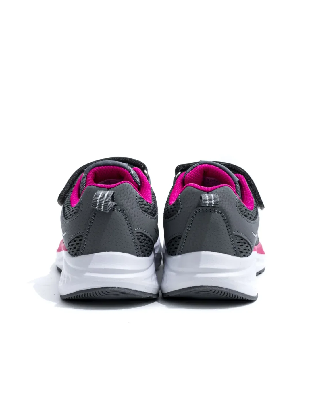 Sneakers Casual Enfant Demax 8760H – Gris et Fuchsia
