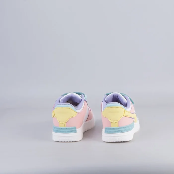 Baskets Sport Enfant Bubble Bobble C307 – Multicolore Pastel