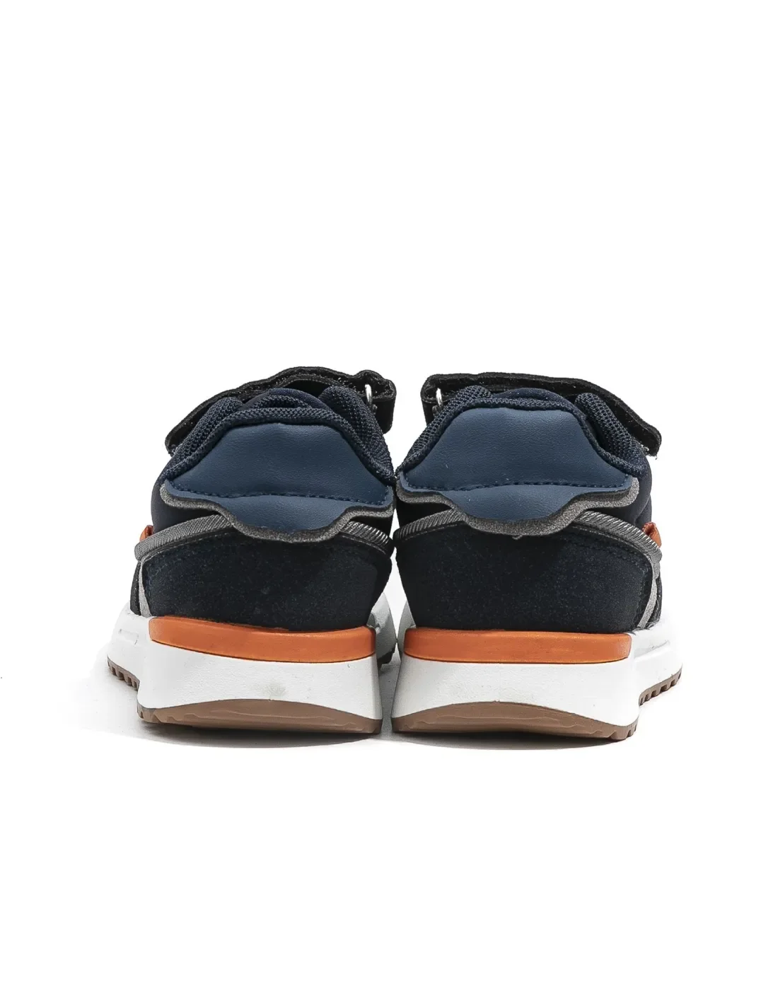 Baskets Sport Enfant Bonino K859B – Bleu Marine et Gris