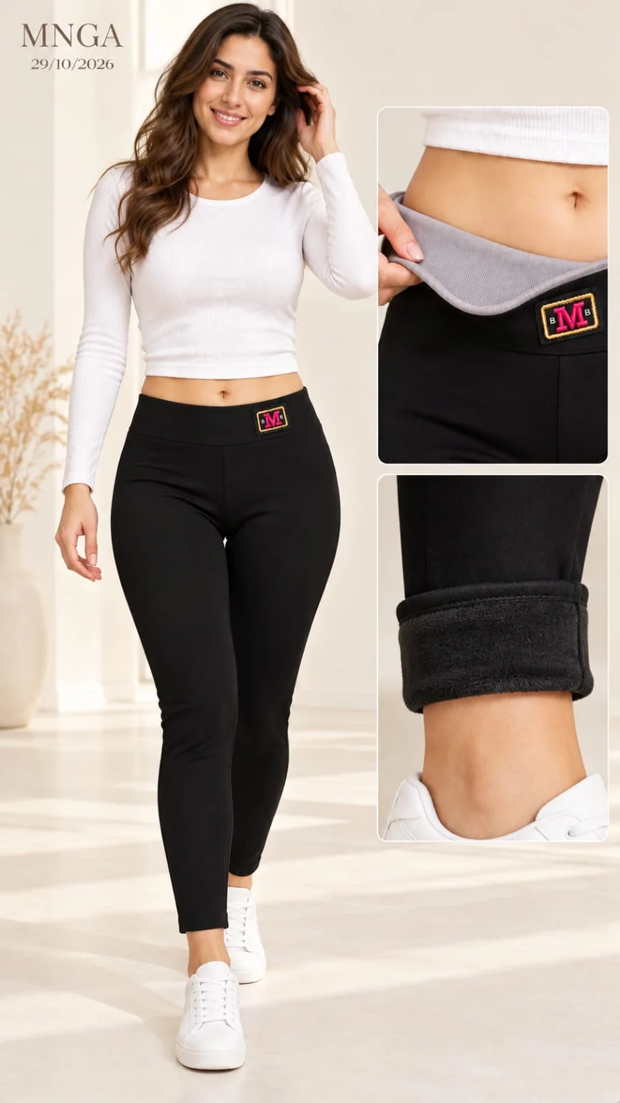 Legging Thermique MBB -   كولون ليجينز نسائي حراري ناعم ومريح