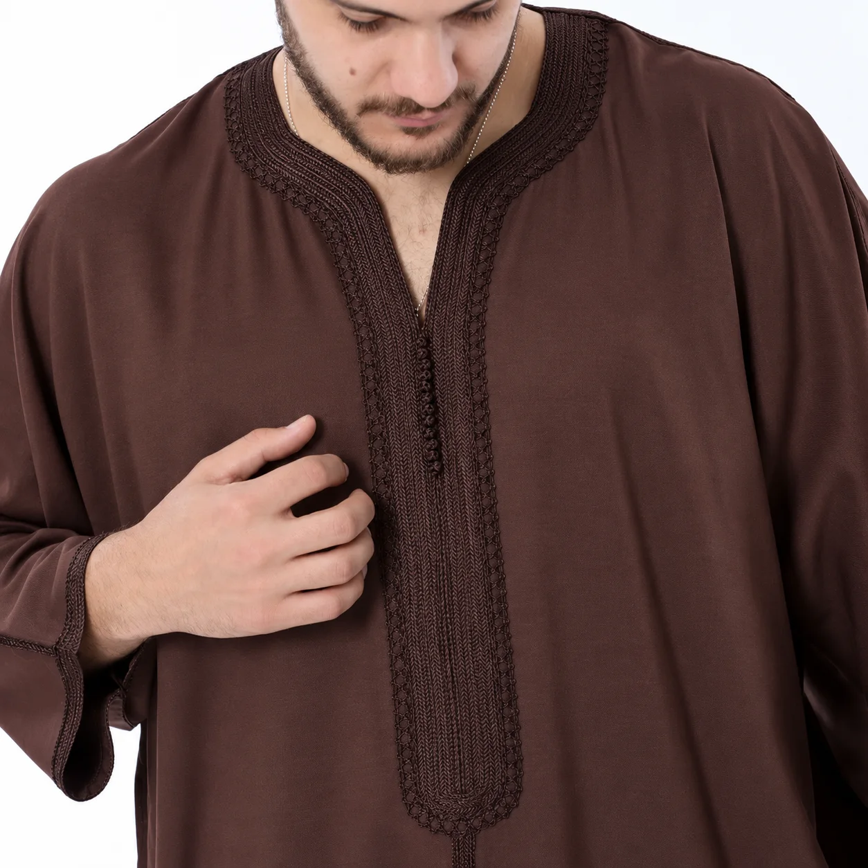 Gandoura Charga - Marron