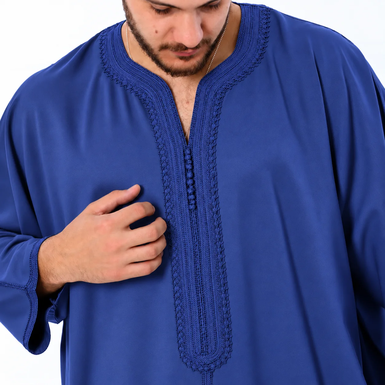 Gandoura Charga - Bleu nuit