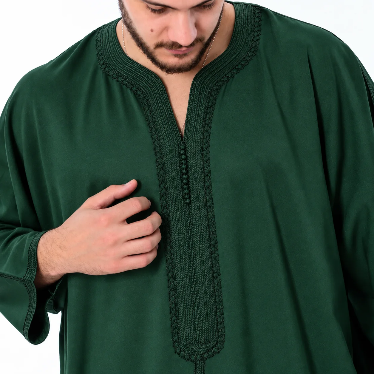 Gandoura Charga - Vert Royal
