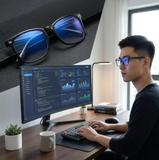 👓 نظارات حماية للعين من الضوء الأزرق