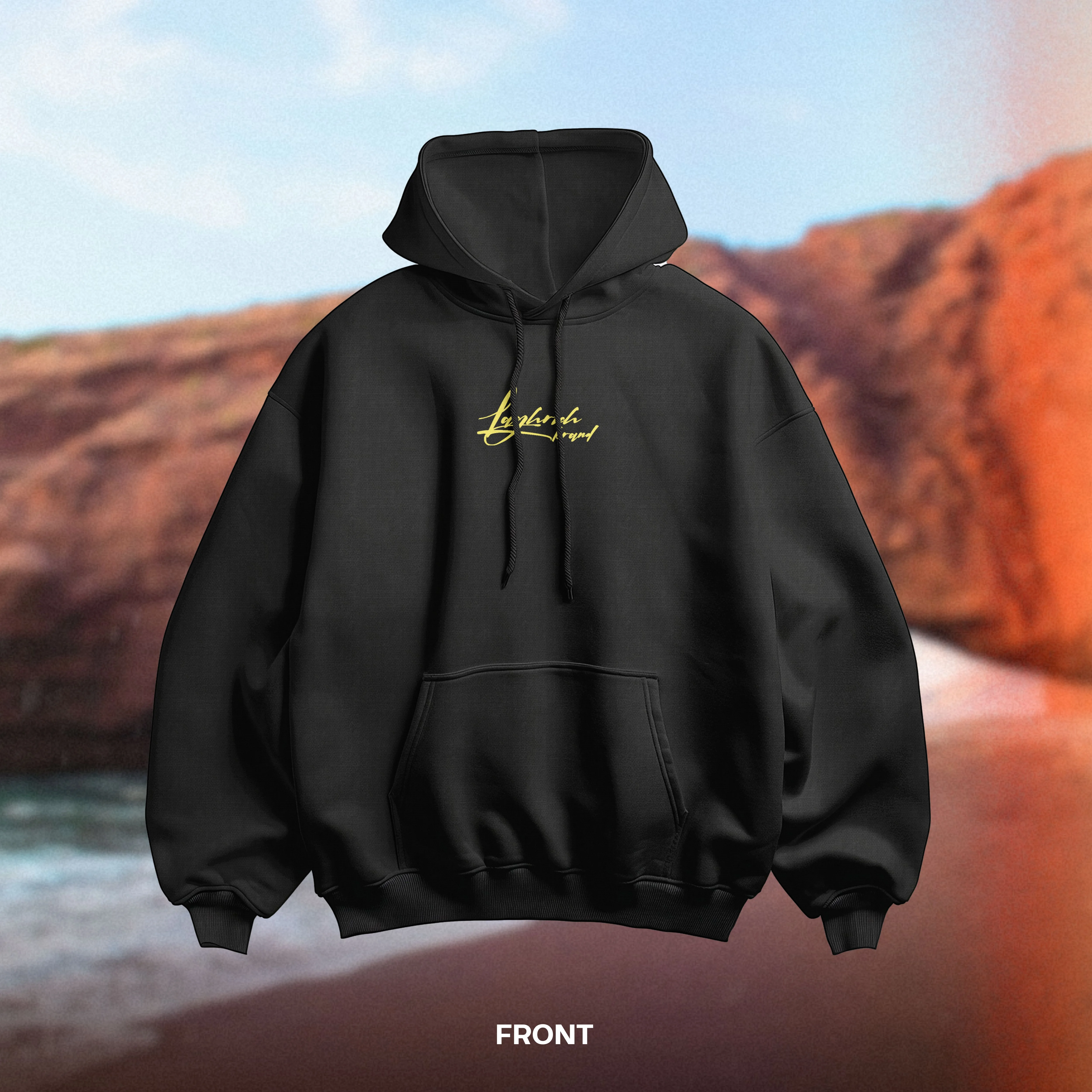 NO LIFEGUARD — AL IKHTIYAR Oversized Hoodie