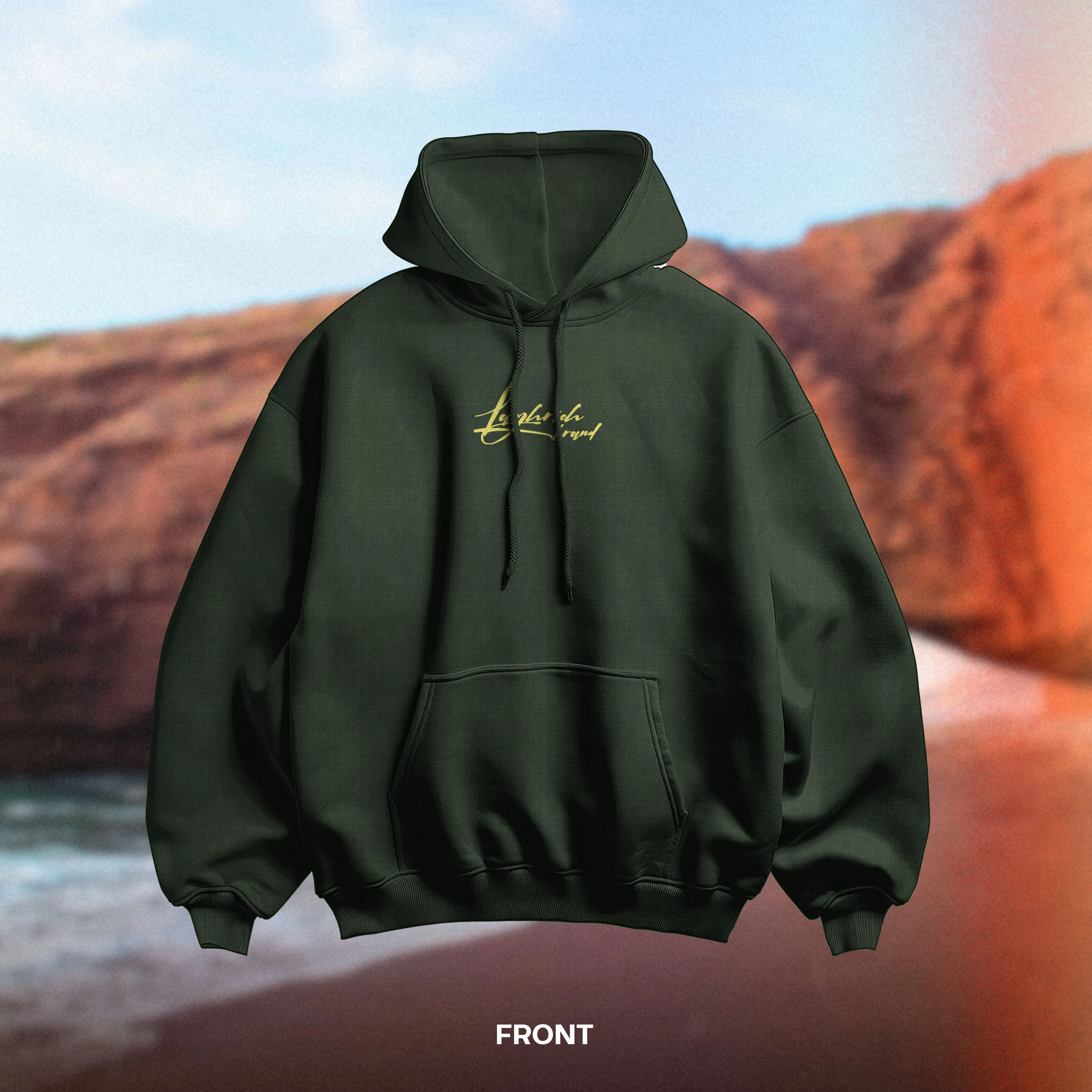 NO LIFEGUARD — AL IKHTIYAR Oversized Hoodie