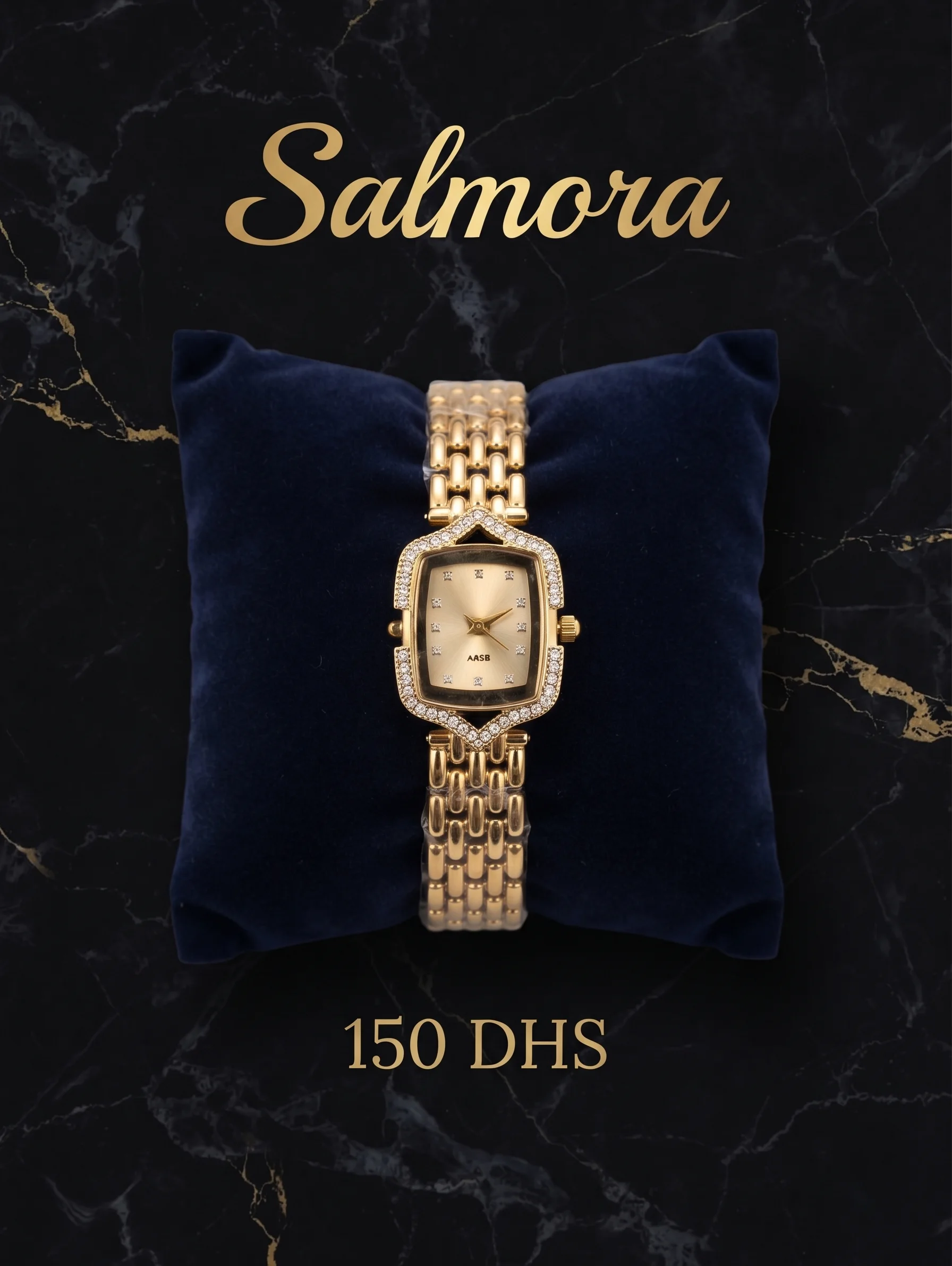Montre Salmora Prestige Dorée