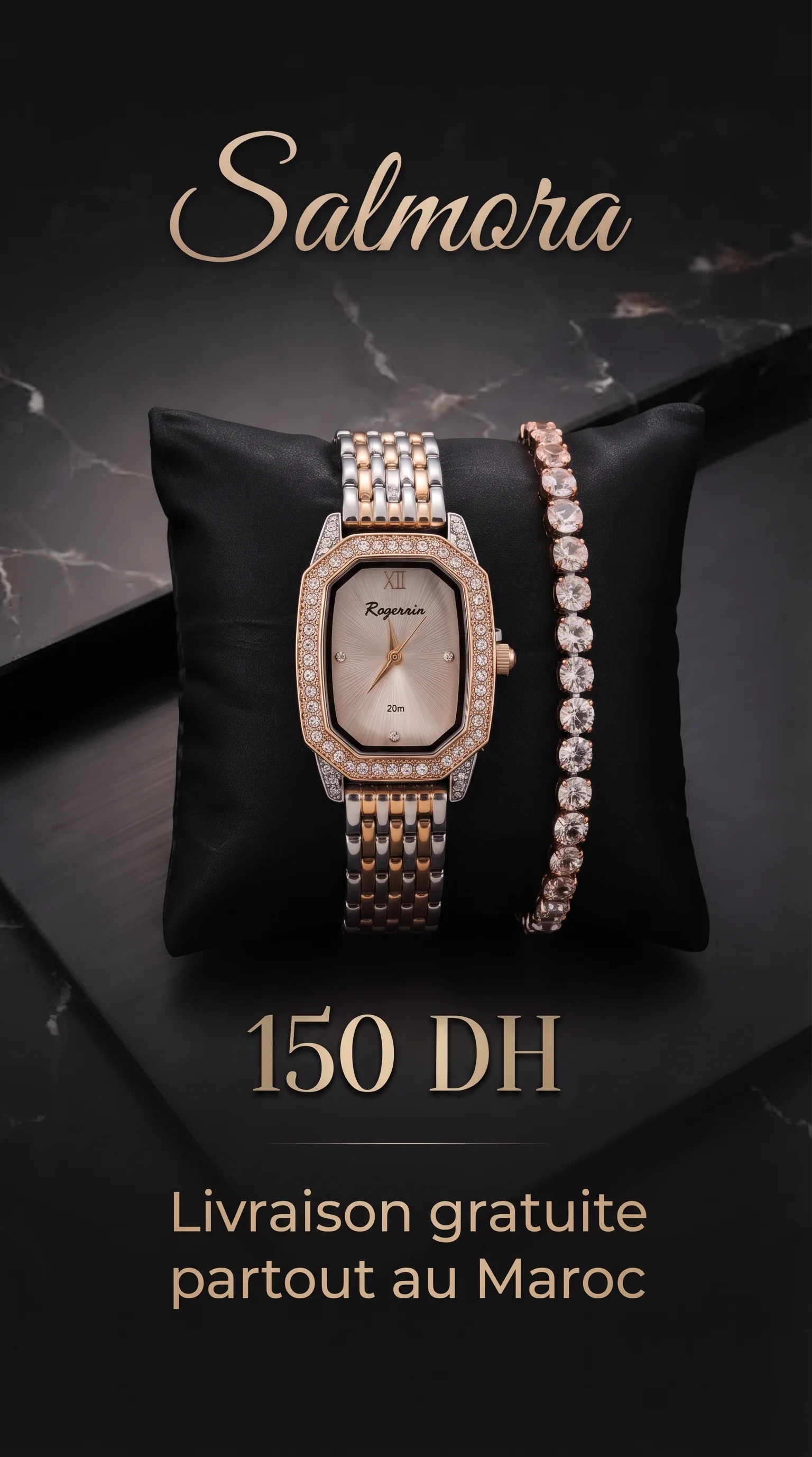 Coffret Élégance Or & Argent : Chic et polyvalent pour toutes les occasions.