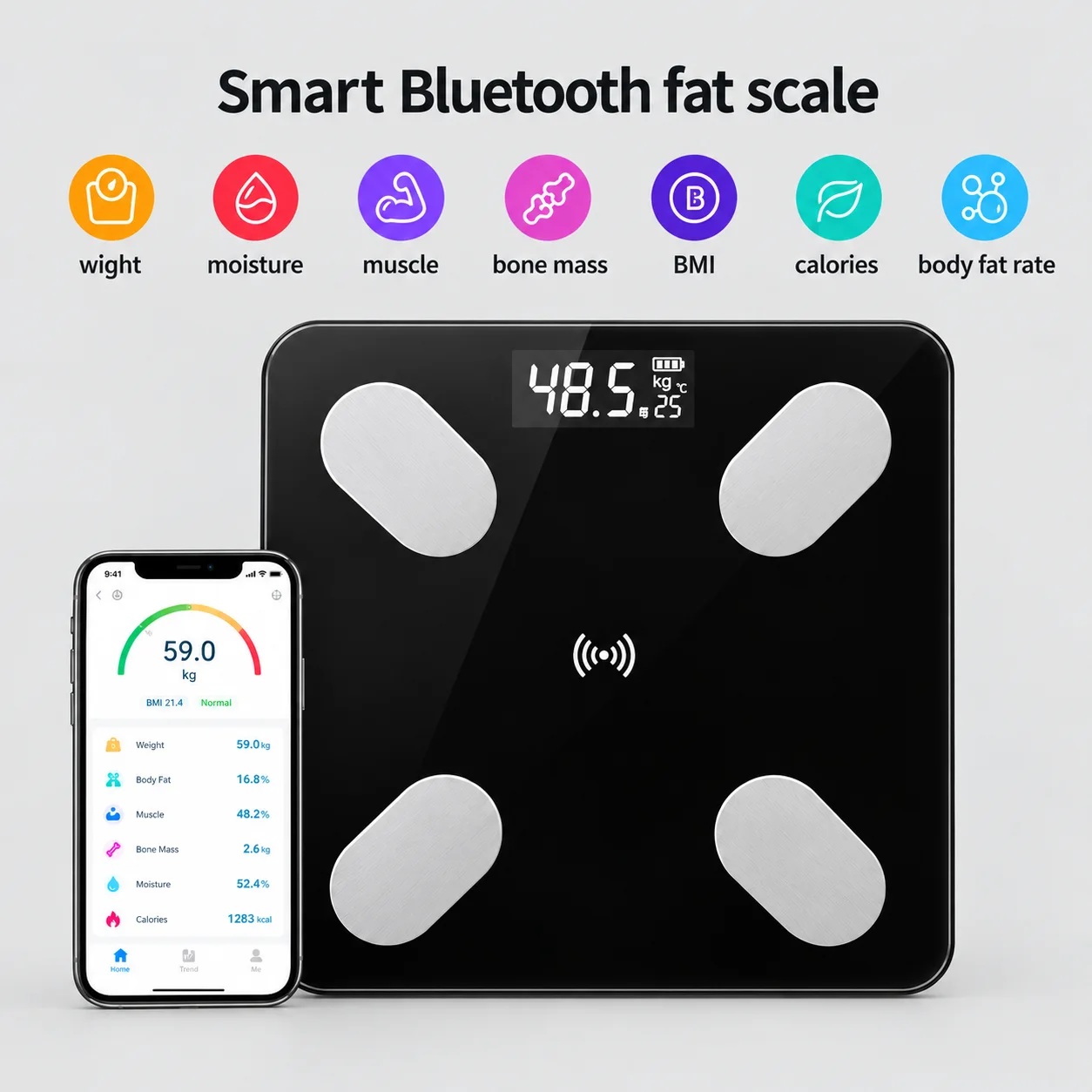 الميزان الذكي Bluetooth