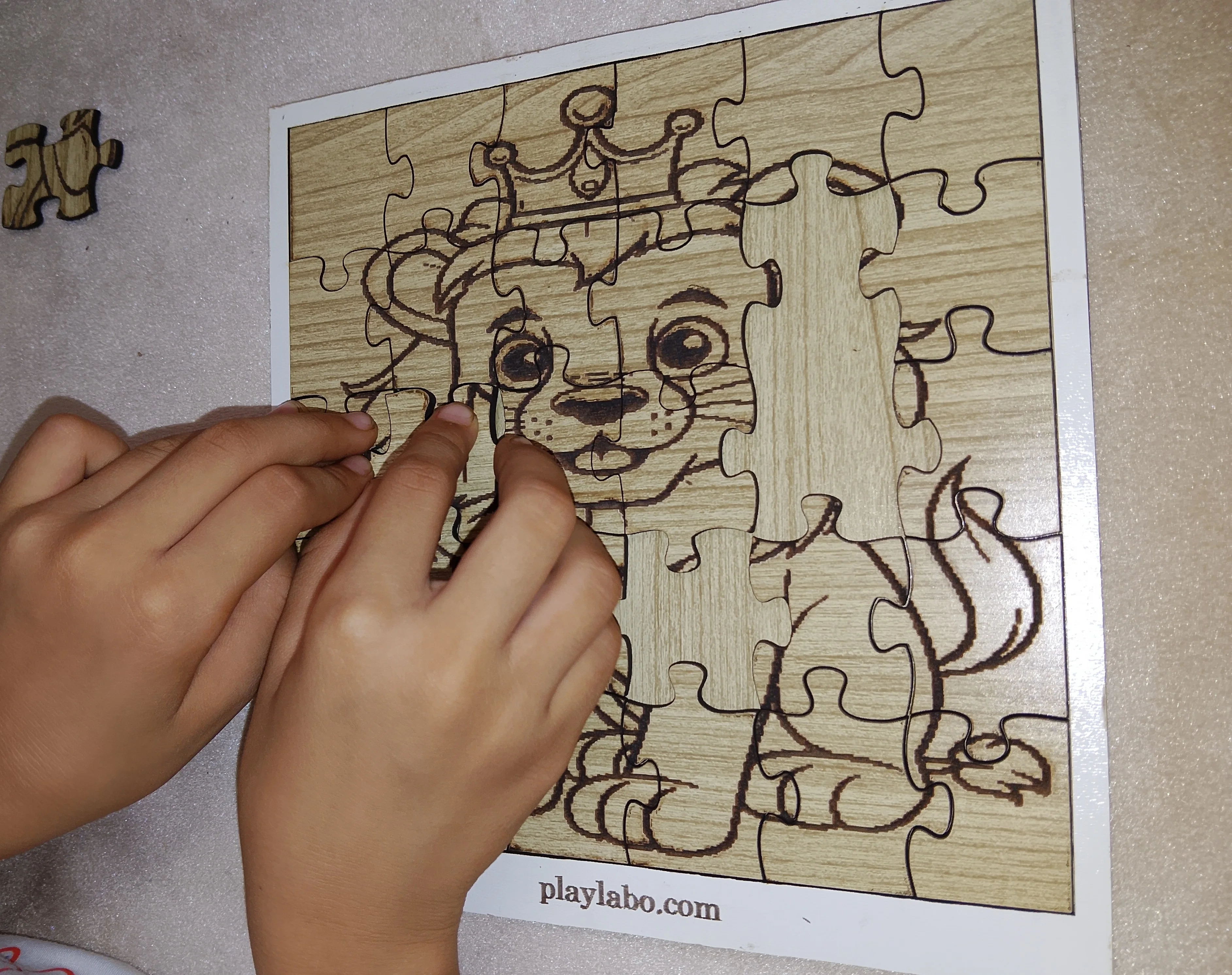 ( Le Lionceau (Puzzle éducatif