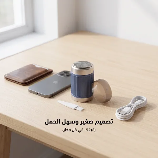 ماكينة حلاقة صغيرة محمولة