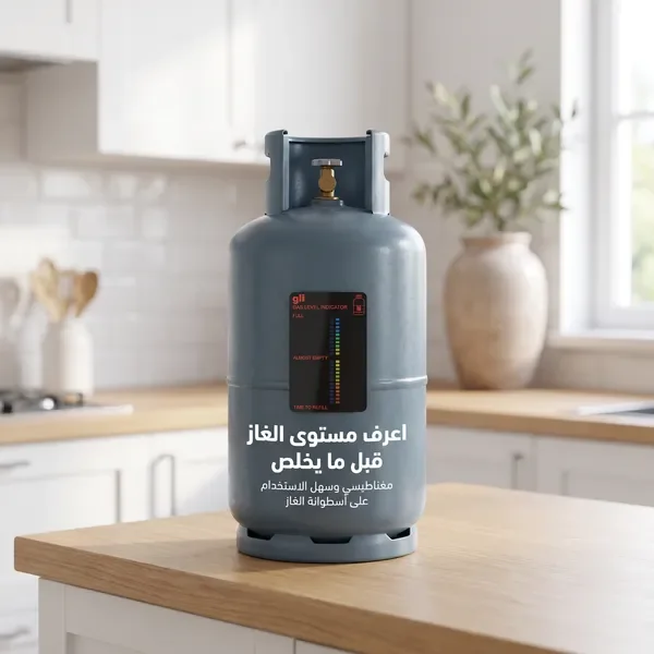 مؤشر مستوى الغاز الذكى