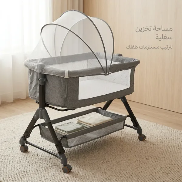 سرير هزاز للنوم، ومهد وأرجوحة مريحة للرضع