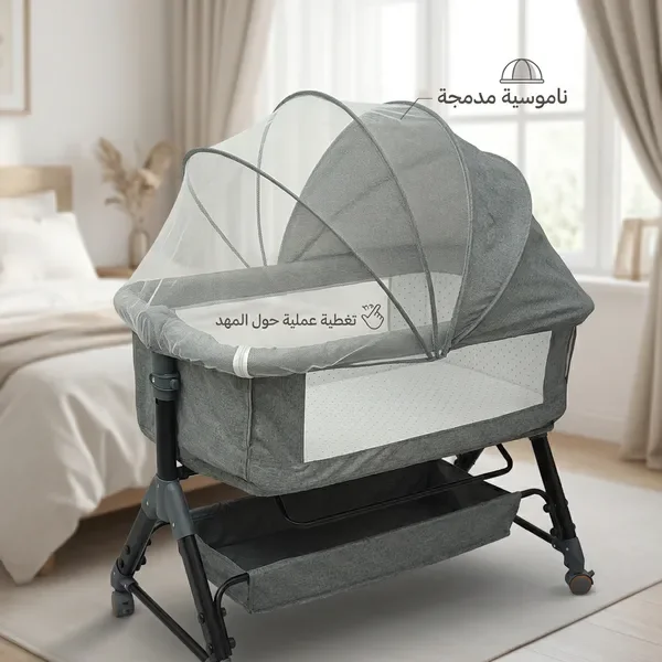 سرير هزاز للنوم، ومهد وأرجوحة مريحة للرضع