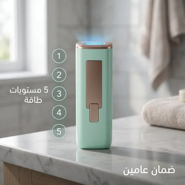 جهاز الليزر المنزلي المبرد IPL (ومضات لا محدودة مدى الحياة)-ضمان عامين