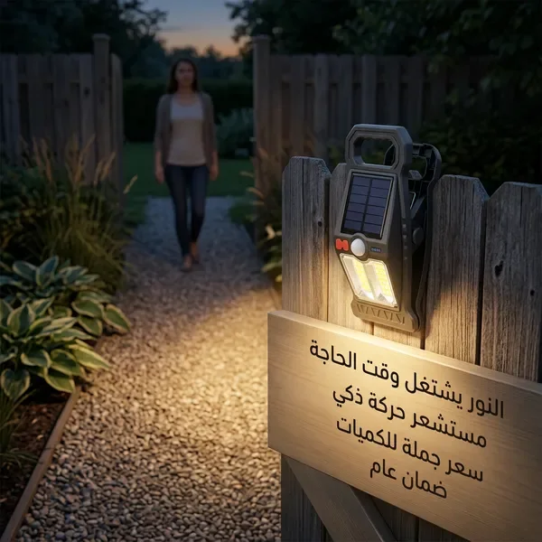 الكشاف المشبك بالطاقة الشمسية بسعر جملة للكمية ضمان عام