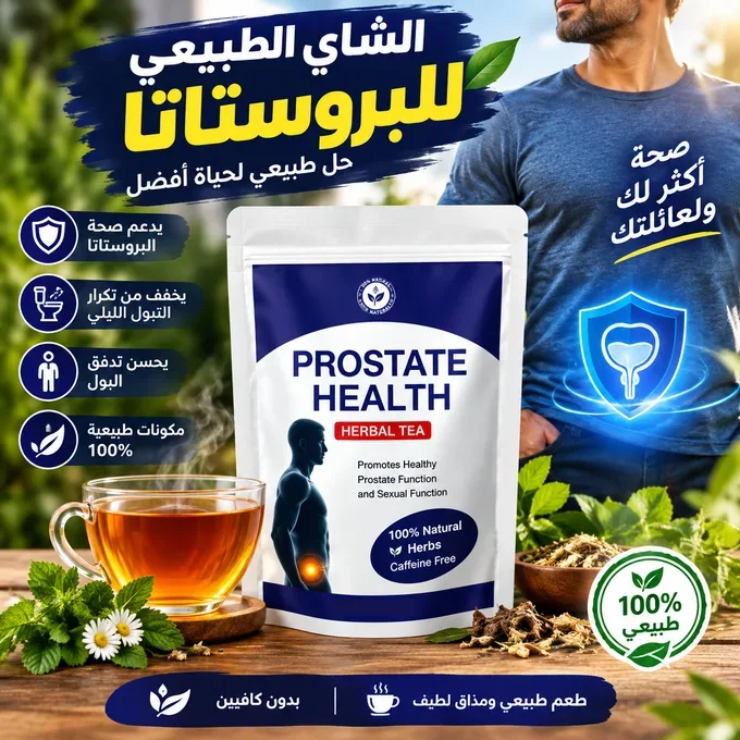 شاي البروستات الطبيعي