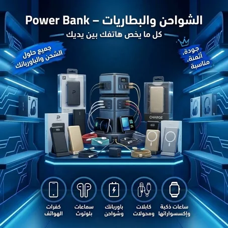 الشواحن والبطاريات