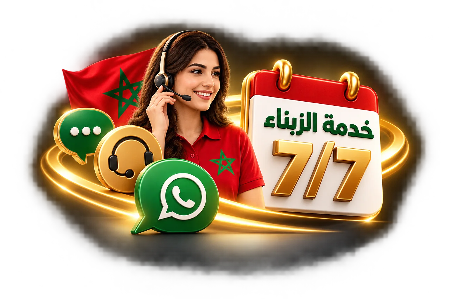 خدمة العملاء 7/7