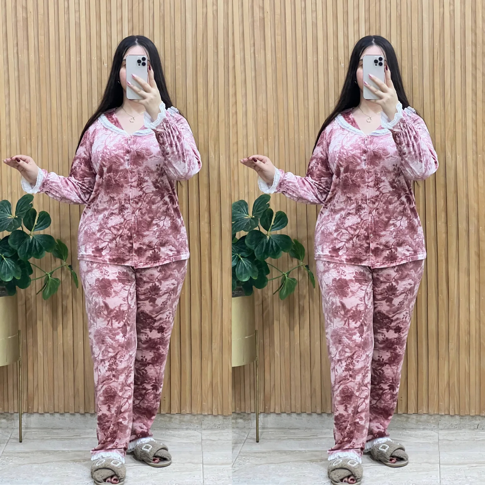 الجديييد سيدتي لفصل الشتاء اللي غادي يحمقك ! انصومبل بيجامة مبرة تجمع بين الدفء والنعومة والفخامة!