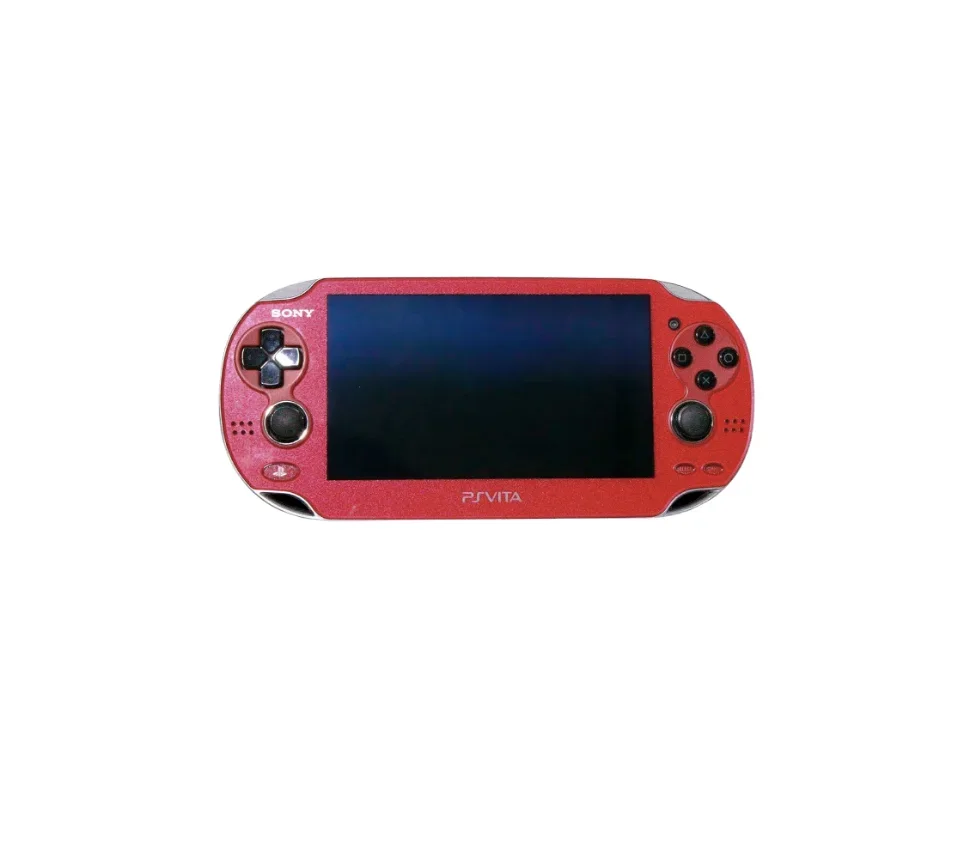 (with some scratches) PlayStation Vita Fat OLED - Red - Ready to Play Collection