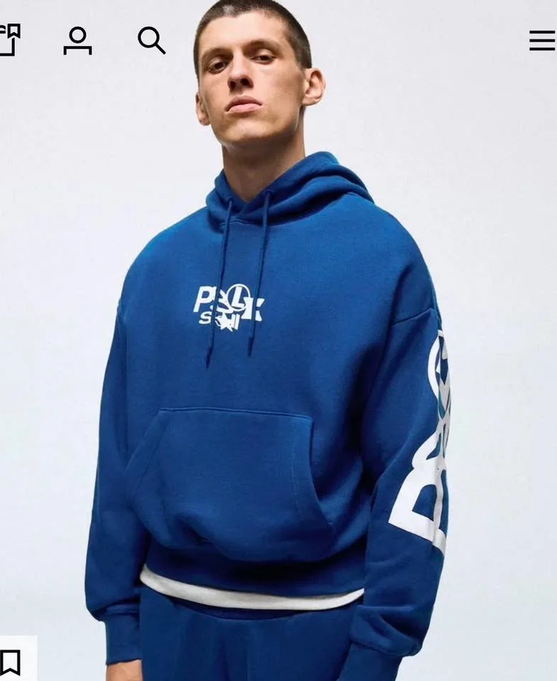 Sweat capuche imprimé