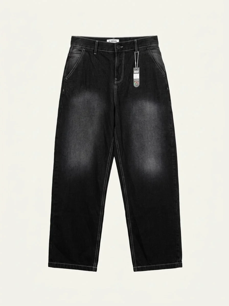 Baggy jeans noir