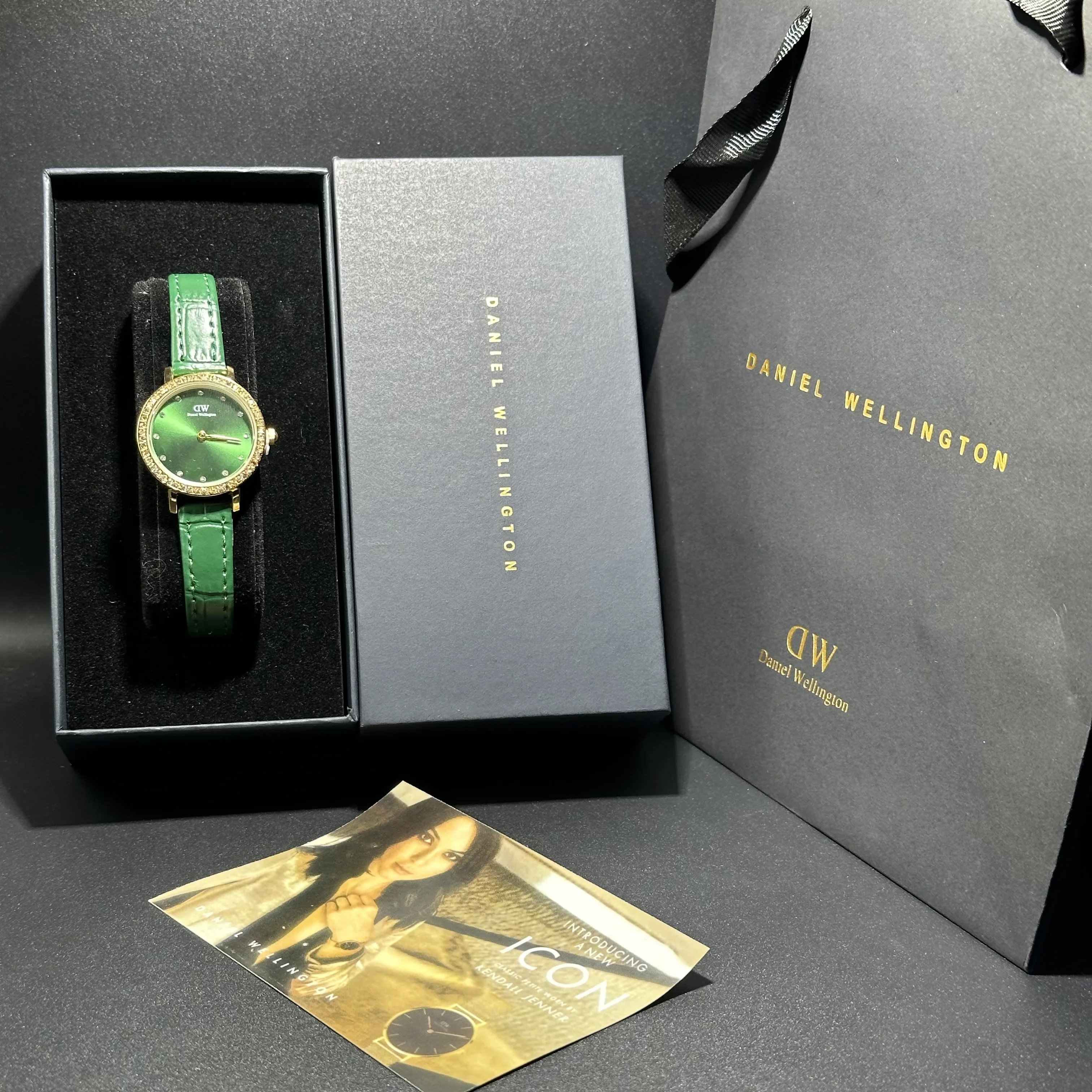 Daniel Wellington Cuire Vert