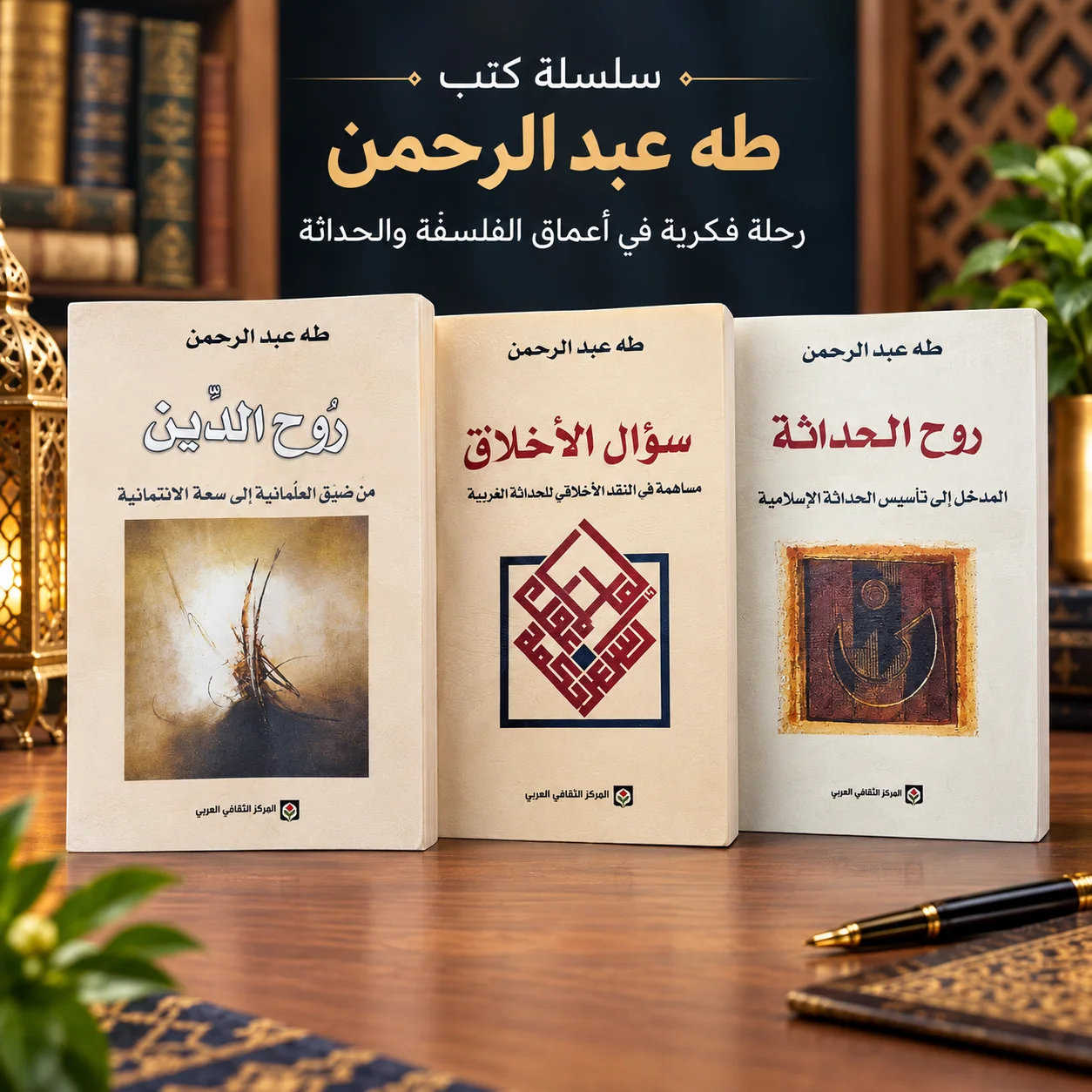 سلسلة كتب طه عبد الرحمن: ثلاثية الفلسفة والحداثة (3 كتب)