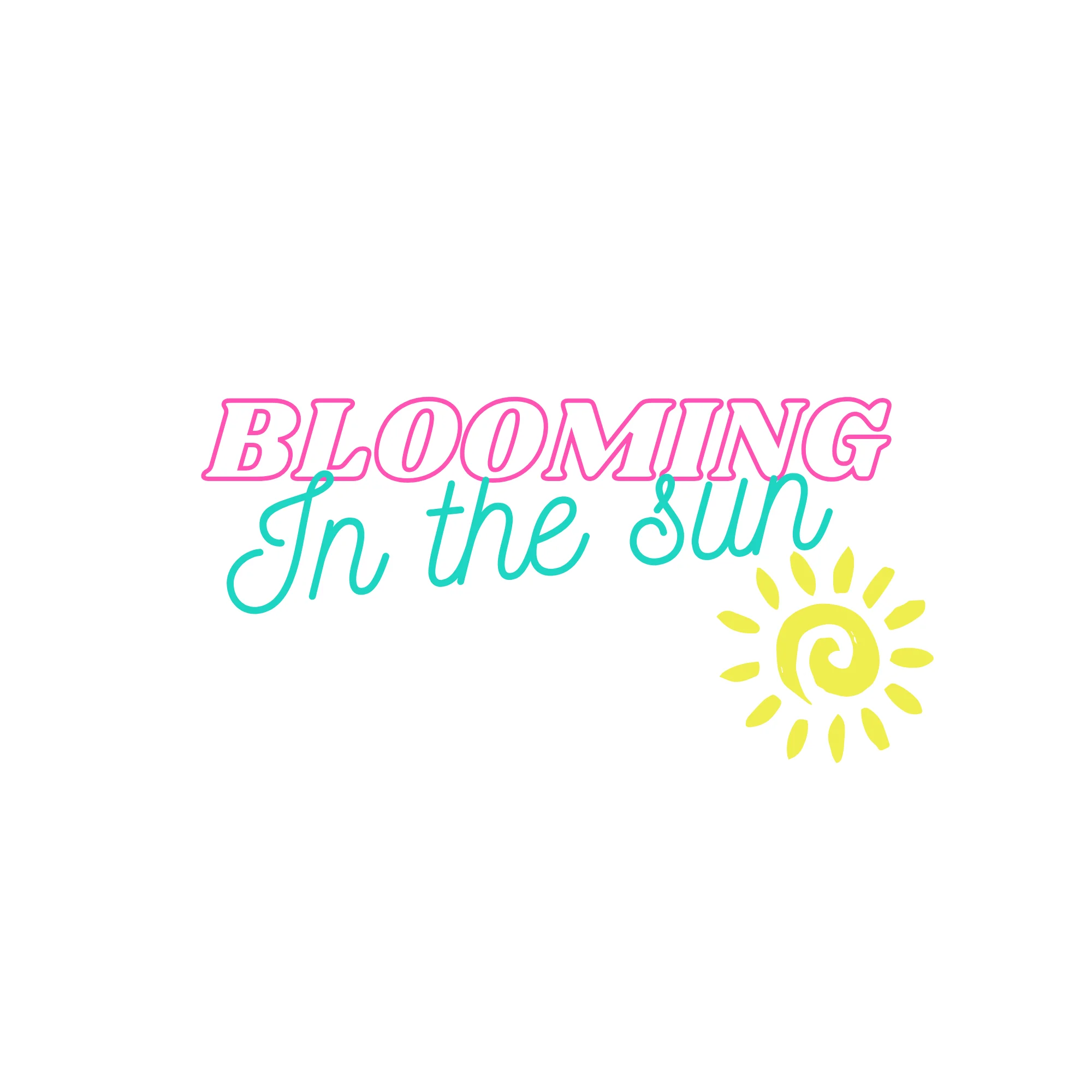 Blooming in the sun