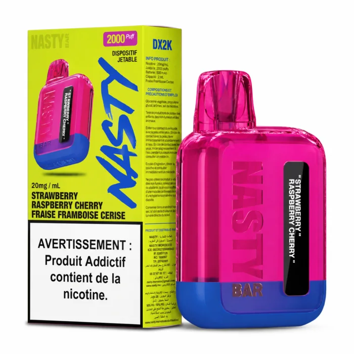 Nasty DX2K – Strawberry Raspberry Cherry 20mg
