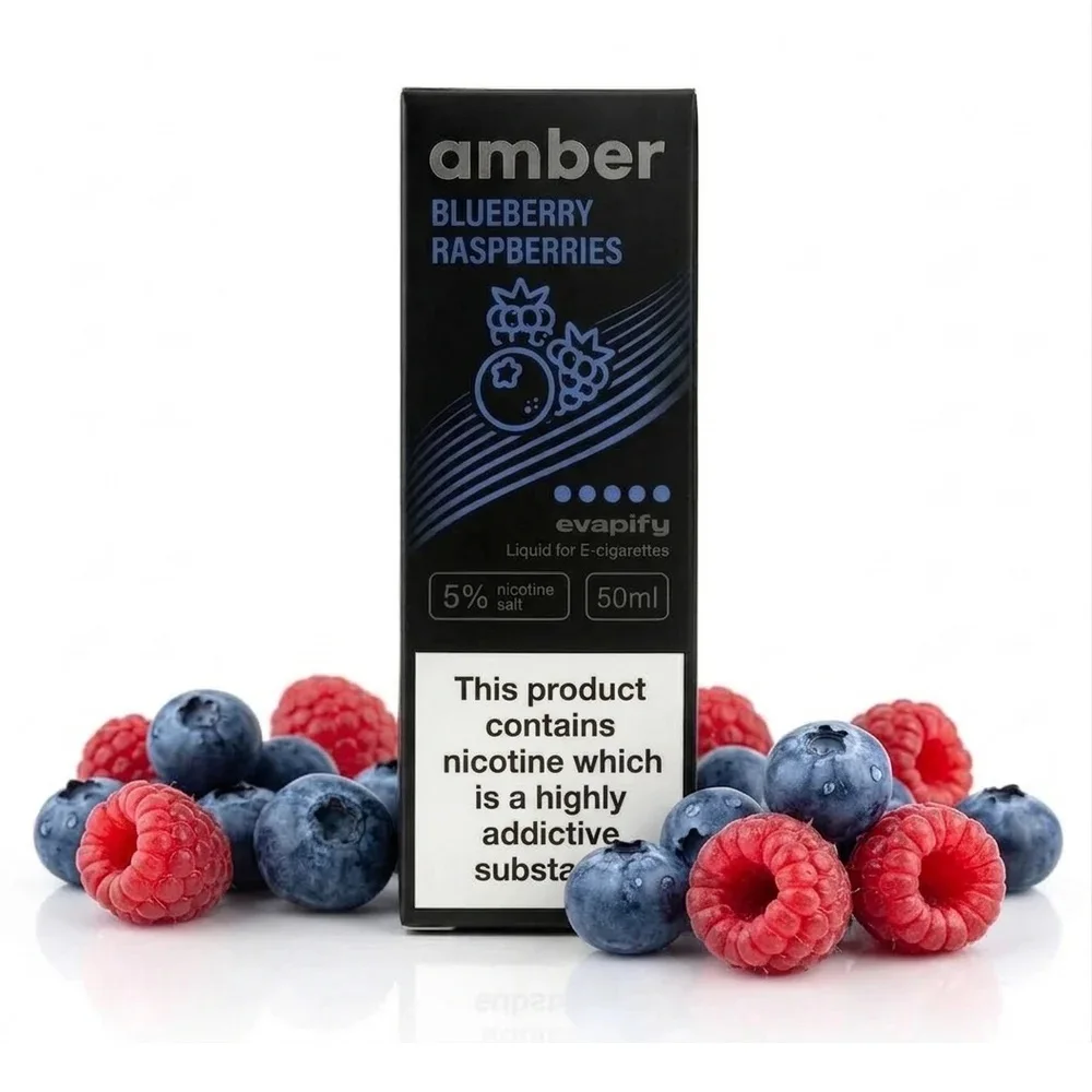 Amber Salt 50ml 50mg - Blueberry Raspberries