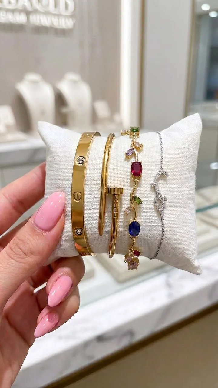 Pack 2 Bracelets + 2 Gourmettes