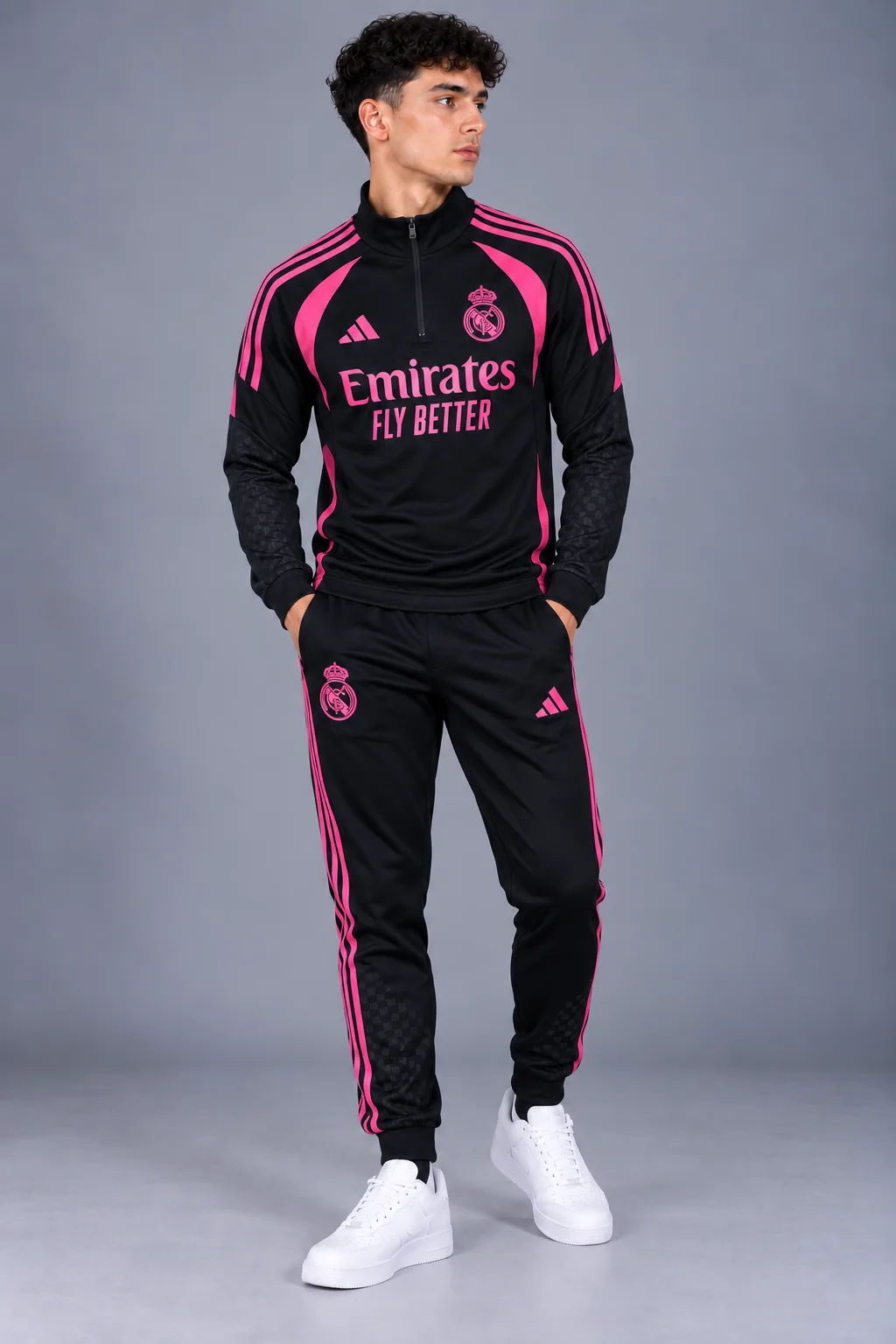 Survette Real Madrid adidas entrainement Officiel noir   2027