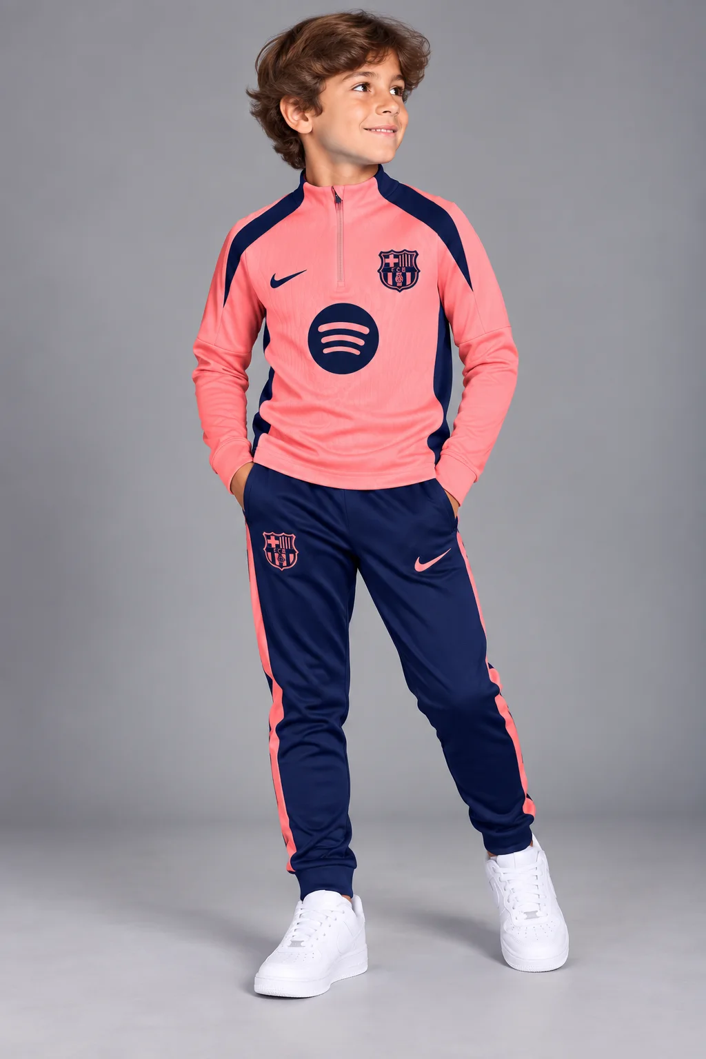 Survette Fc barcalona  entrainement  Enfant  2027 Orange