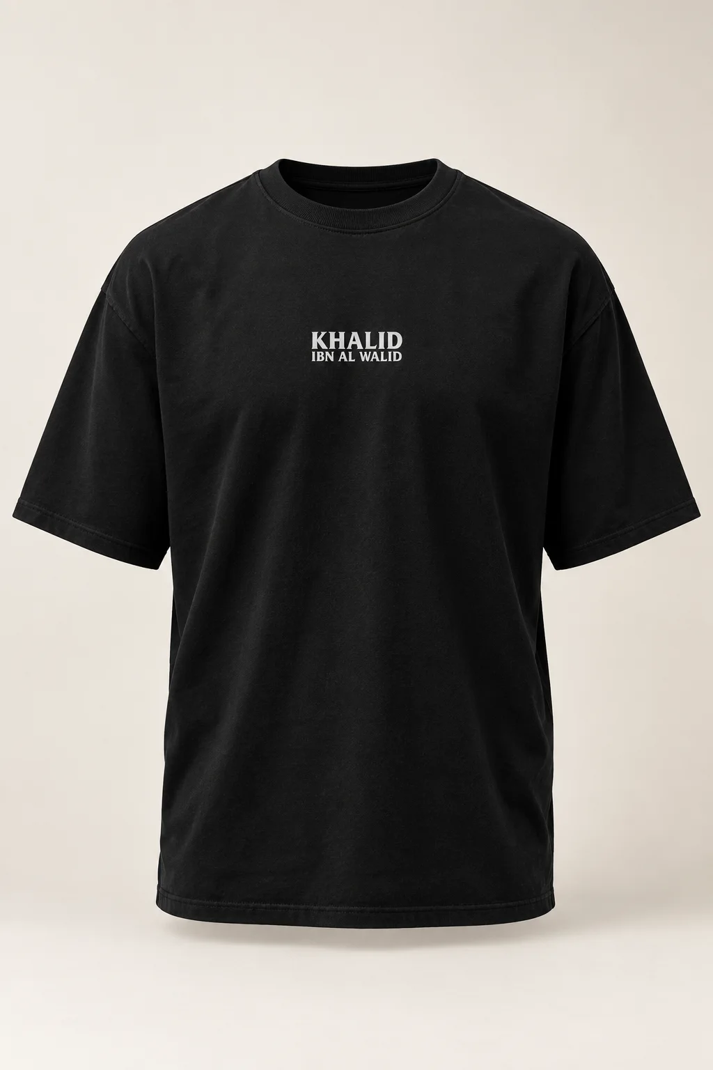 T-shirt Oversize | تيشيرت  أوفرايز خالد بن الوليد V2