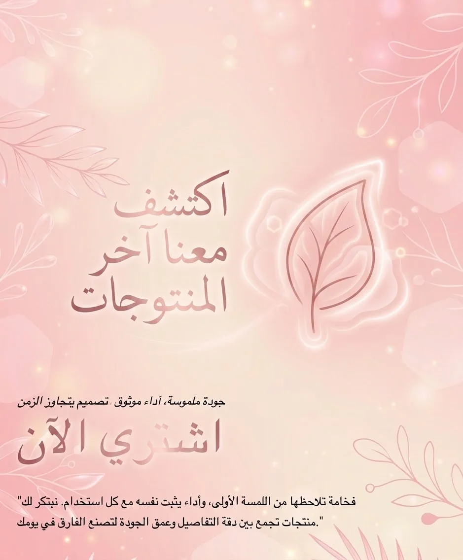 لا تفوت الفرصة
إستفد الان
عروض مثيرة
لا تفوت فرصتك واستفد من خصم يصل الى ٪70 على كل االمنتجات